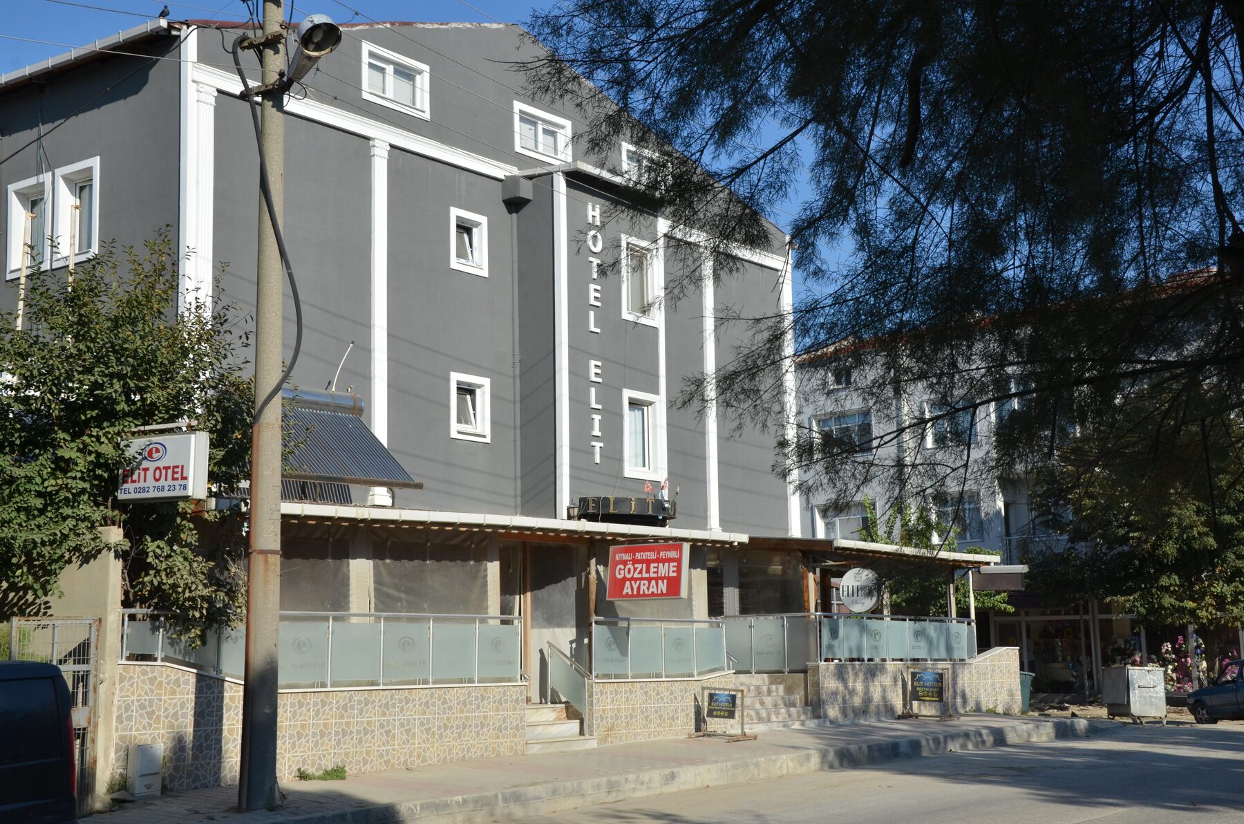 Elit Hotel Saray dış görünümü